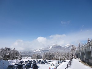 2月磐梯山